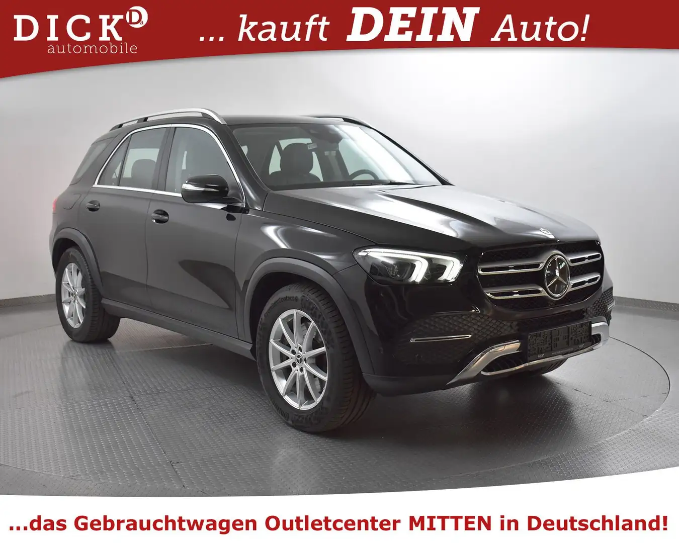 Mercedes-Benz GLE 350 de 4M STANDHZ+WIDESC+LED+AHK+ACC+KAM+19" Black - 1