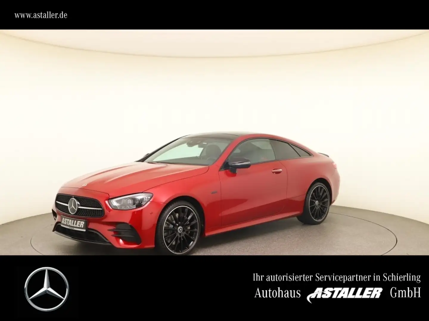 Mercedes-Benz E 400 d 4M Coupé AMG Line 2x Night Edition +360° Rot - 1