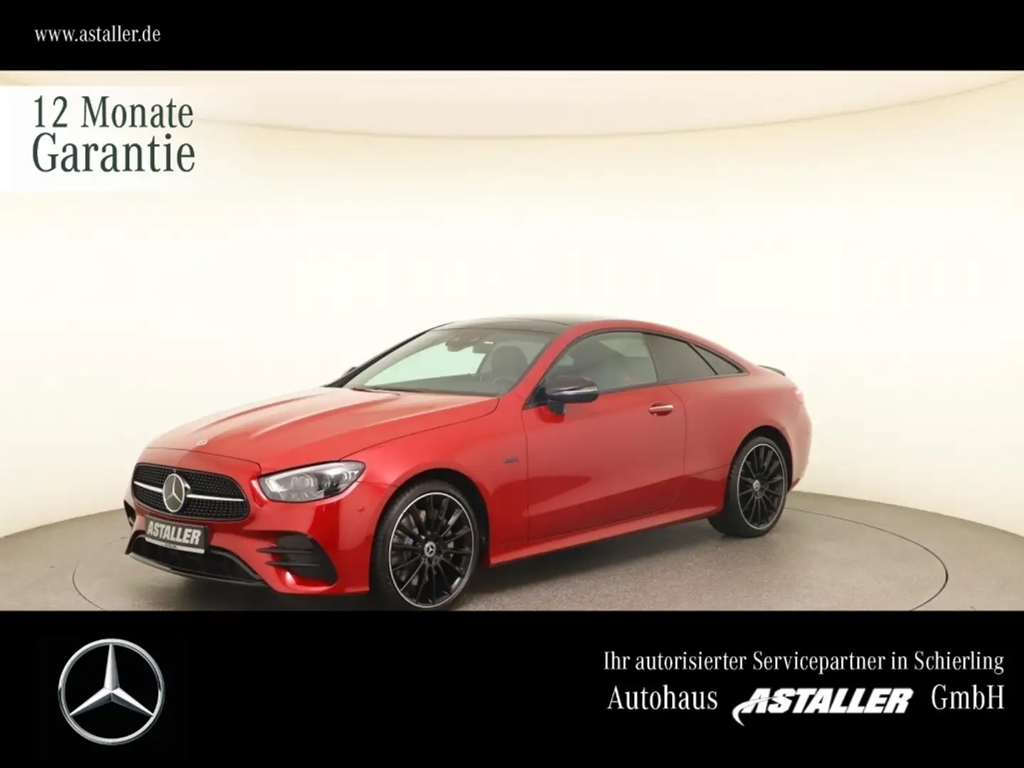 Mercedes-Benz E 400 d 4M Coupé AMG Line 2x Night Edition +360° Rot - 1