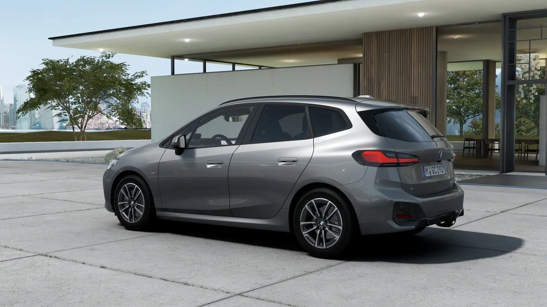 BMW 223 i xDrive M-SPORT HUD H/K AHK PANO DAP   ACC Šedá - 2