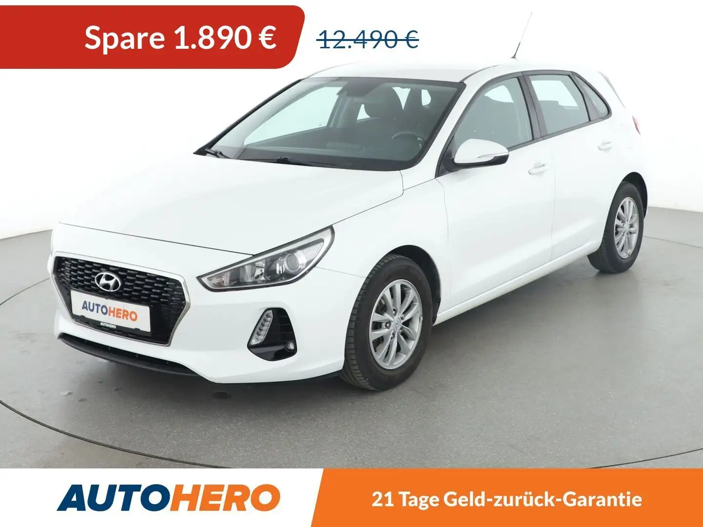 Hyundai i30 1.4 Select*TEMPO*PDC*SHZ*KLIMA*GARANTIE* Blanc - 1
