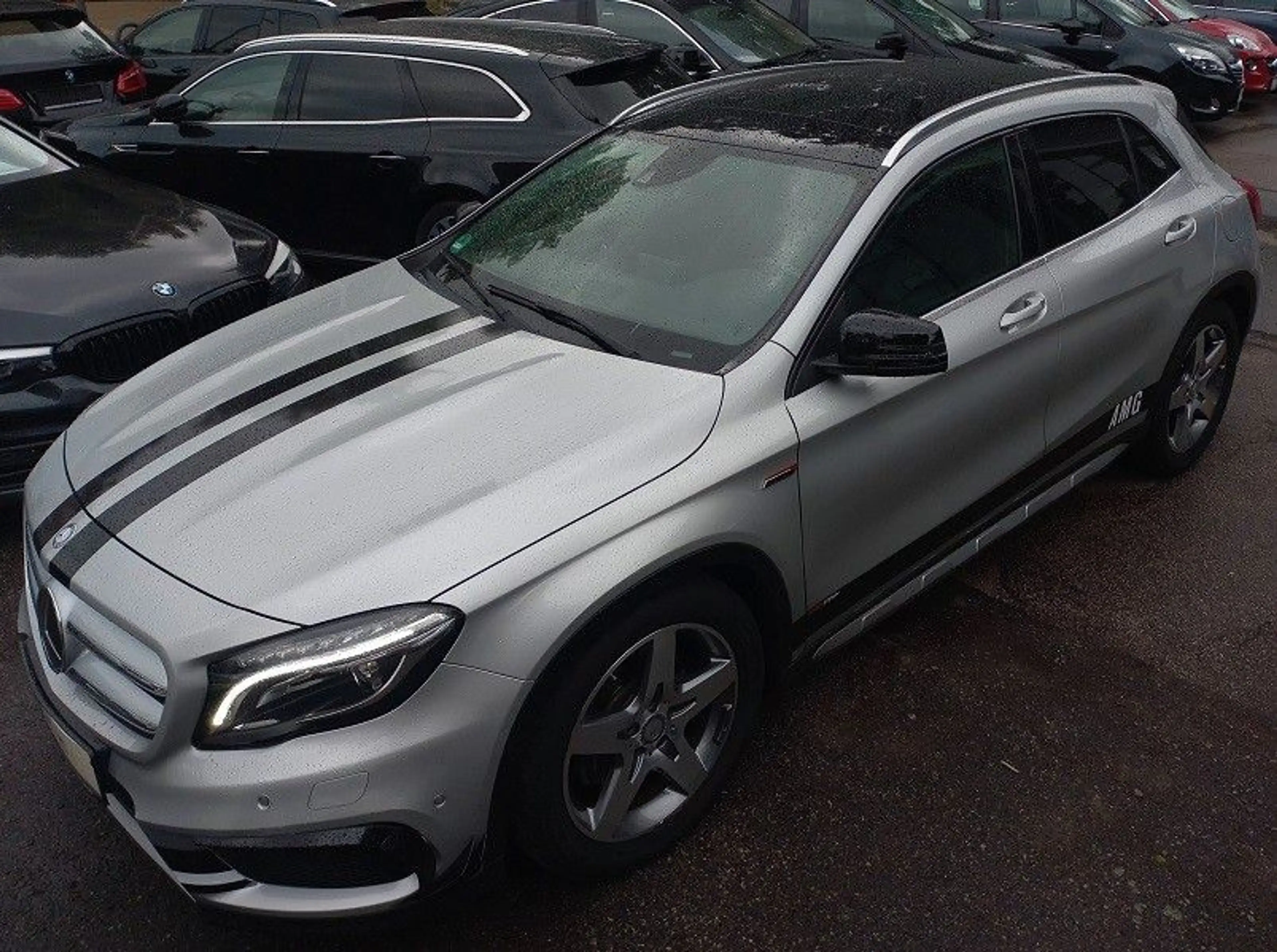Mercedes-Benz GLA 250 GLA  2,0 Aut AMG Klima Leder Navi LMF18" — photo 4