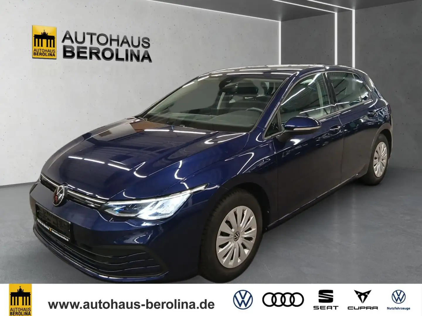 Volkswagen Golf VIII 1.0 TSI *PDC*App-Connect*LED*SHZ* Blau - 2