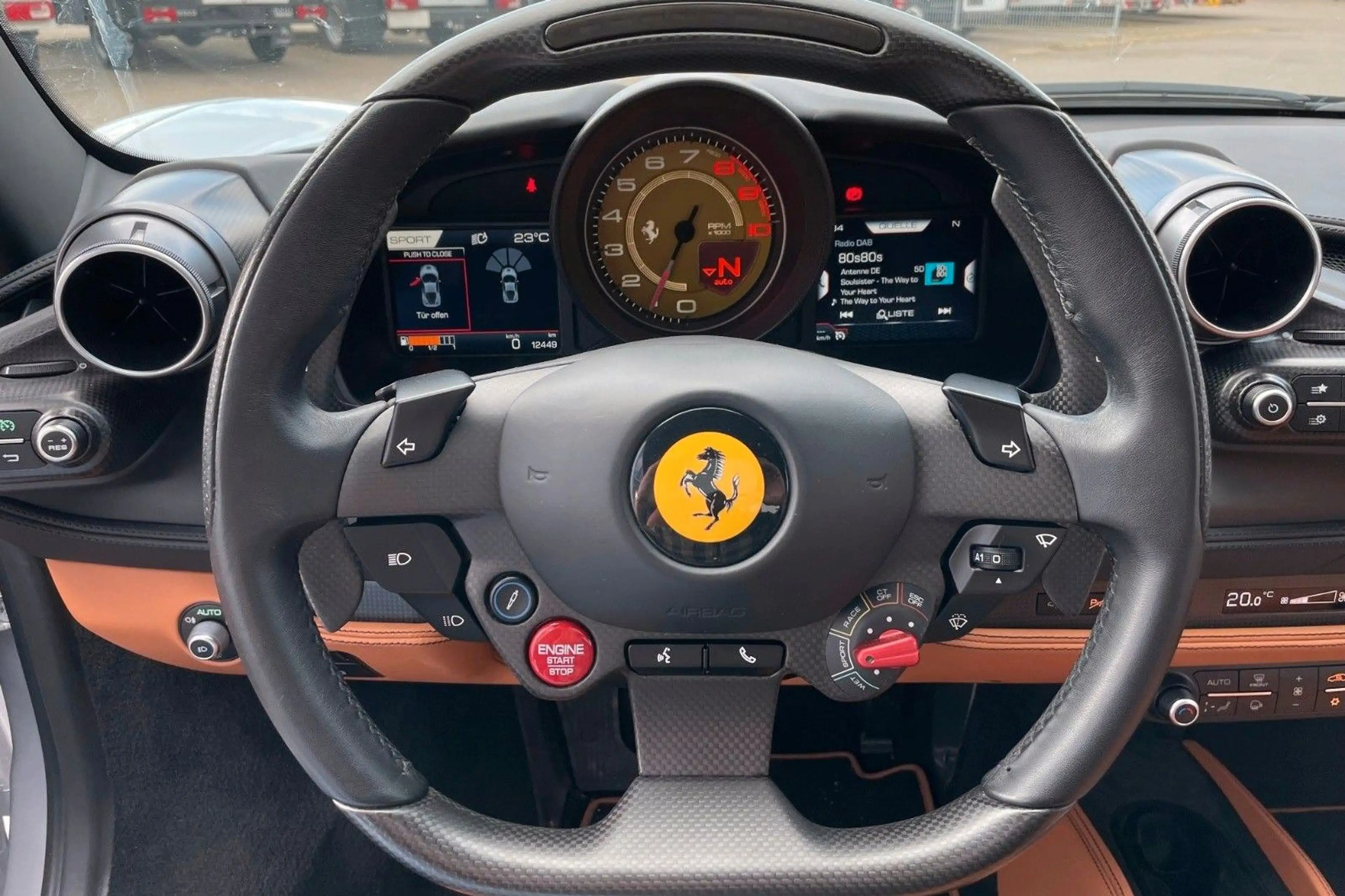 Ferrari F8 Tributo Lift, R-Kam, Karbon, Titan-AGA, JBL — photo 12