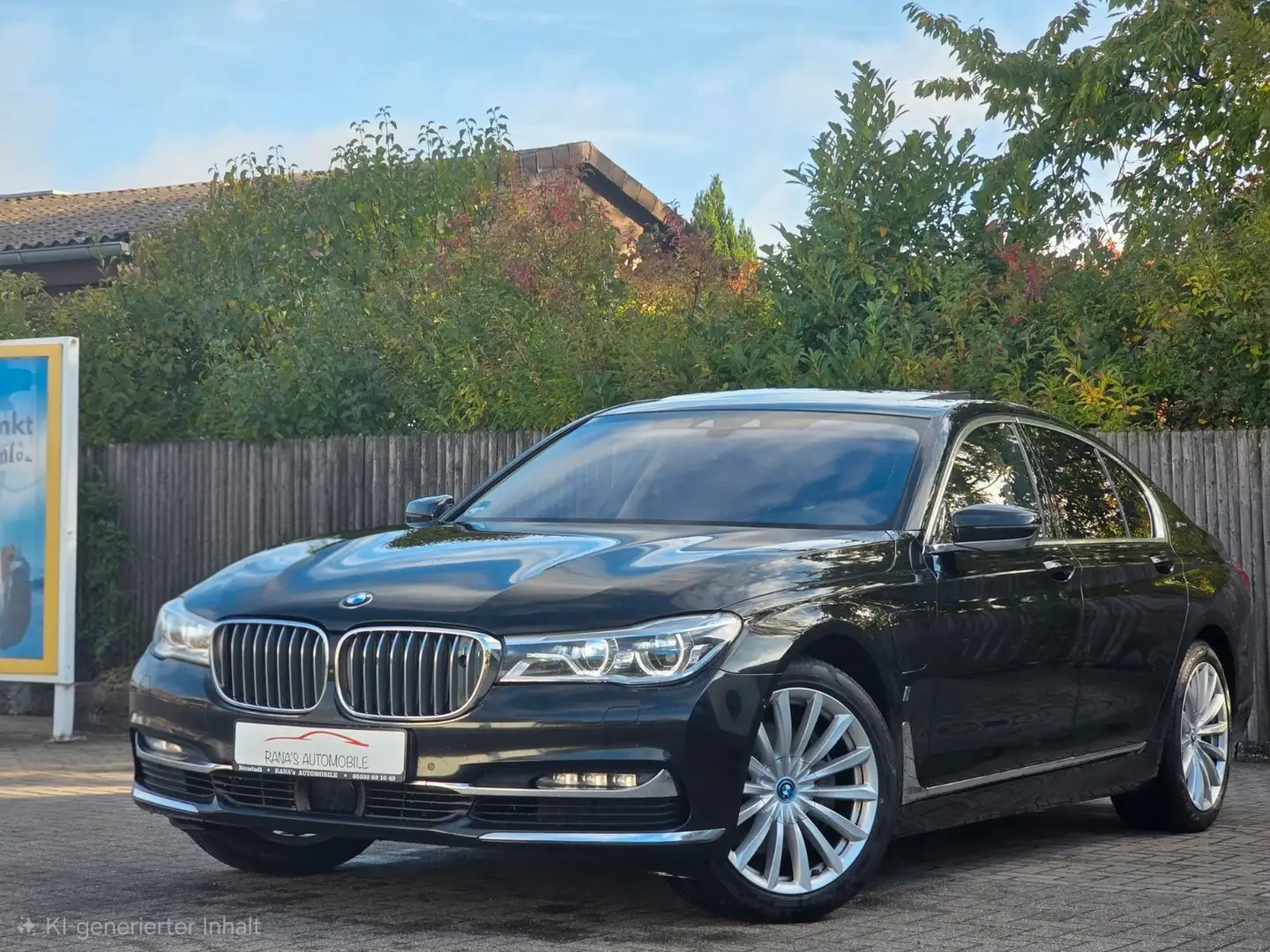 BMW 740 Baureihe 7 Lim 740 e Schwarz - 1