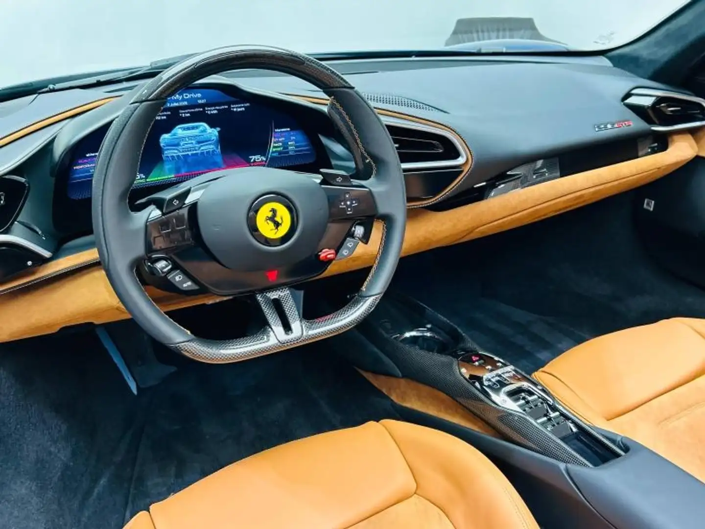 Ferrari 296 Hybride Bleu - 2