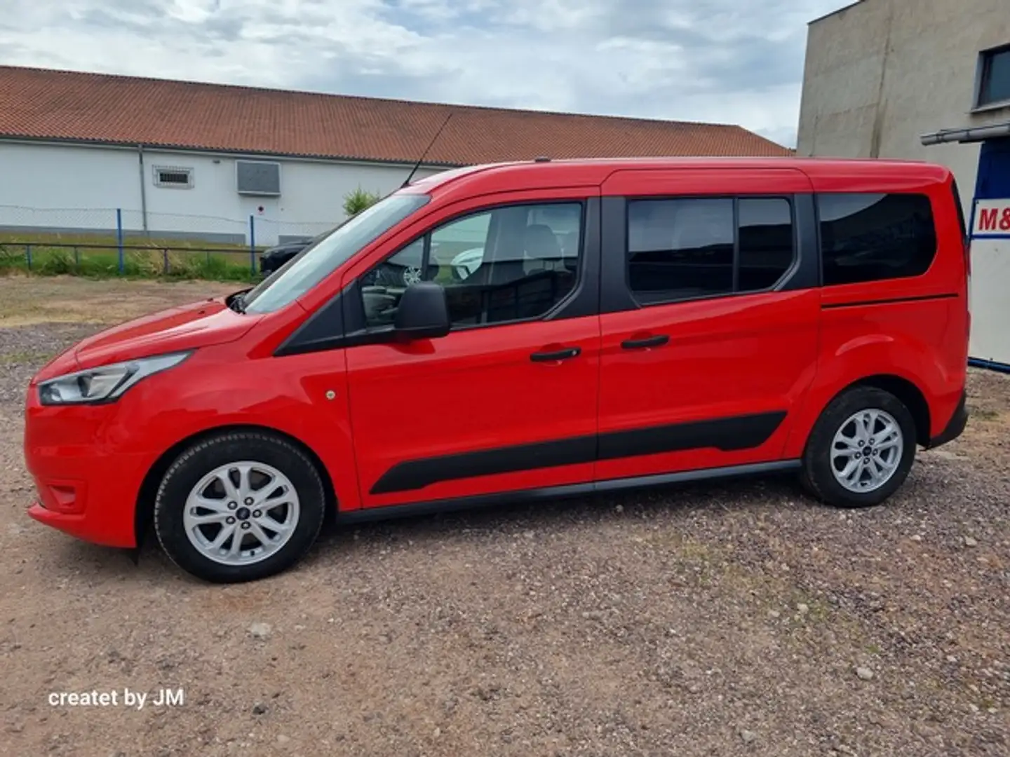 Ford Tourneo Connect lang 5 Sitze Klima HU 2/27 Rot - 1