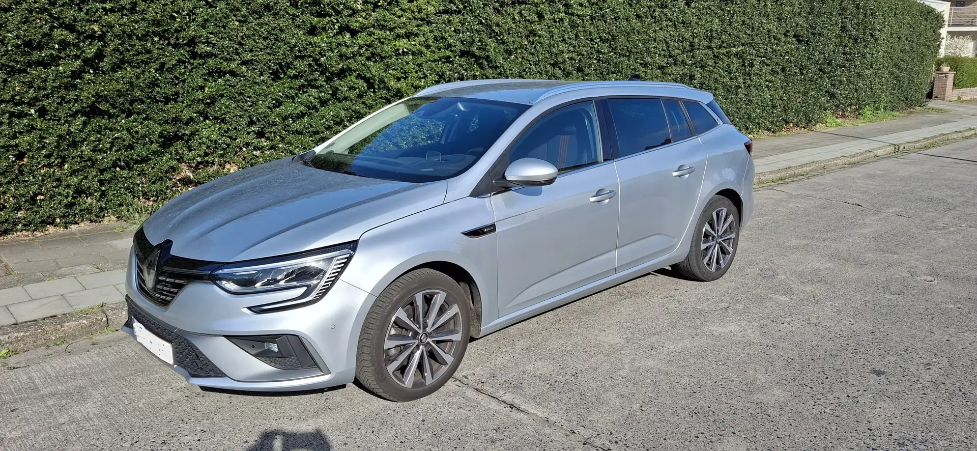 Renault Megane Megane Grandtour TCe 160 GPF EDC R.S. LINE Zilver - 1
