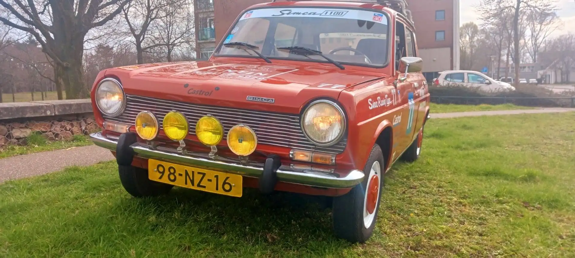 Talbot Simca 1100 apk-04-2026 Uniek geen tweede van !! 59pk Bj 1977 Rojo - 2