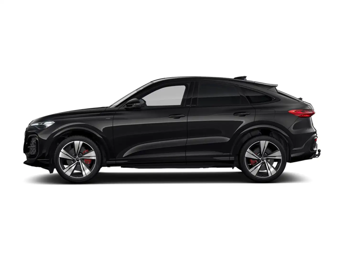 Audi Q5 Sportback S edition Competition 2.0 e-hybrid 270 k Zwart - 2