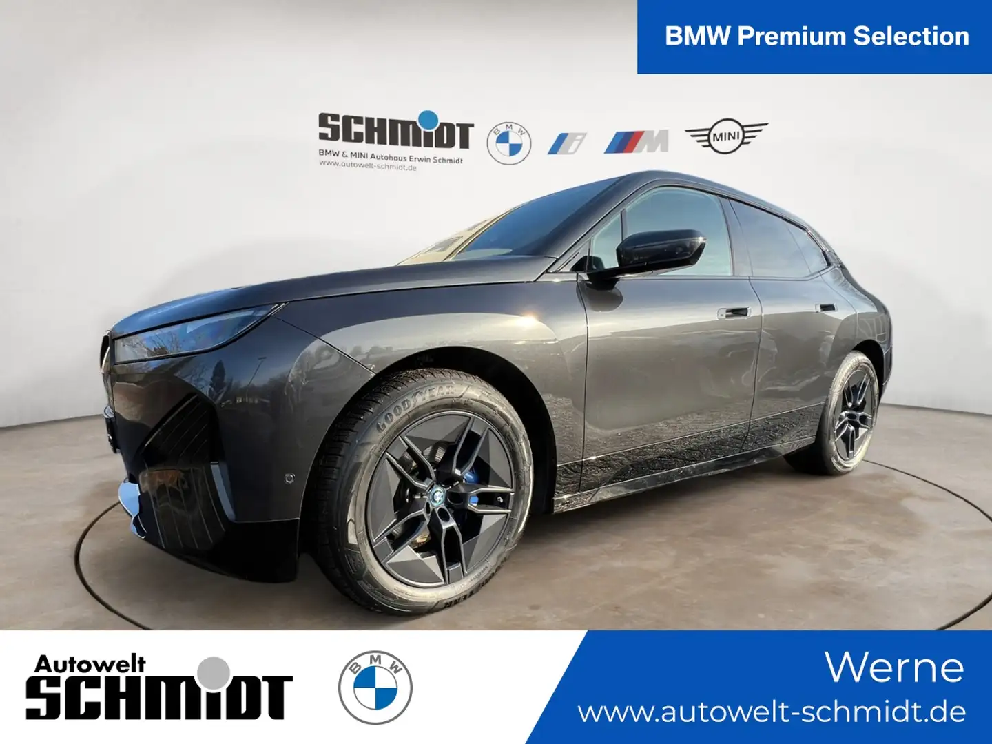 BMW iX xDrive50 + BPS Garantie-bis.06.28 Gris - 1
