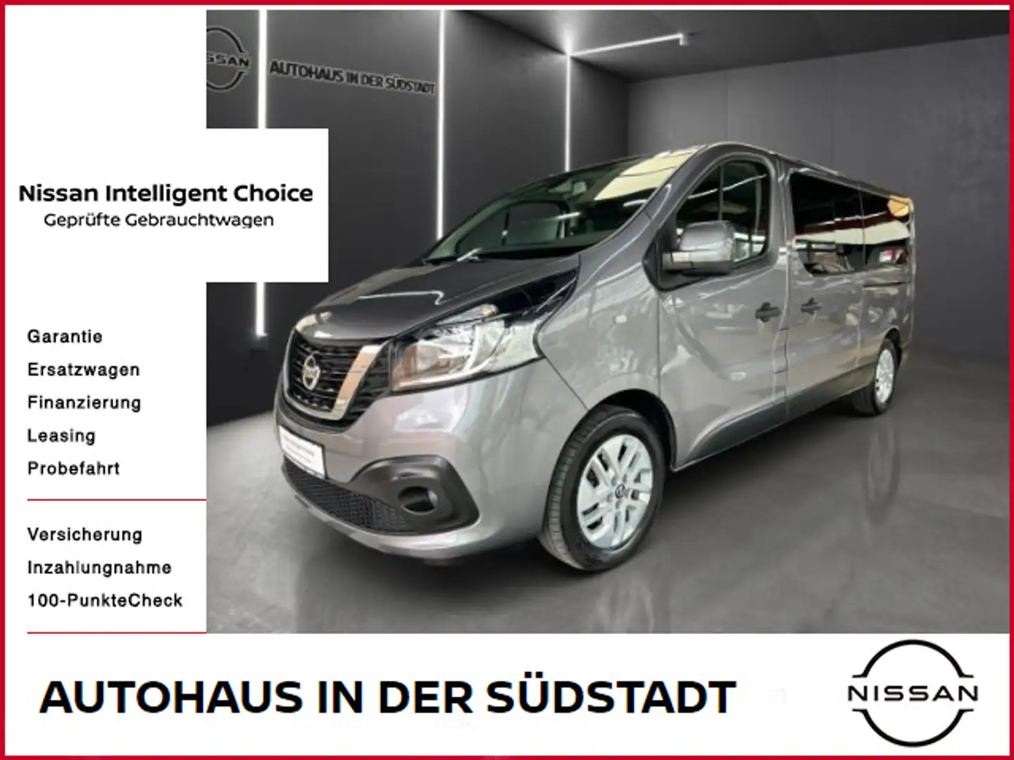 Nissan NV300 Kombi dci170 PREMIUM, Navi, Kamera, AHK Gris - 1
