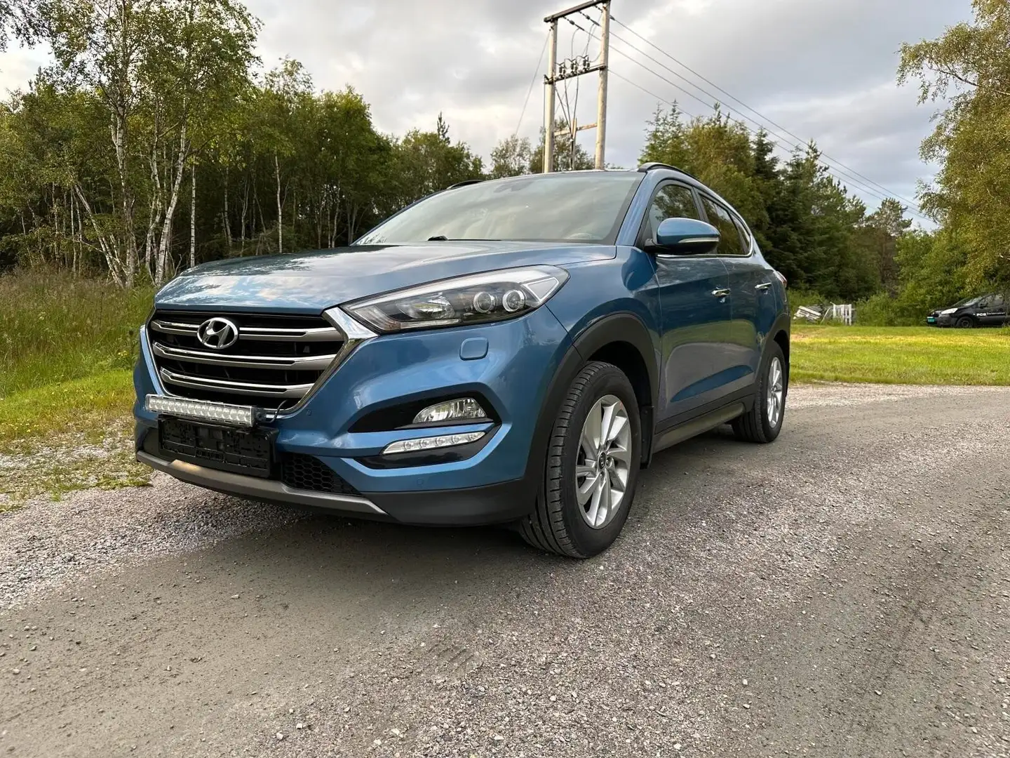 Hyundai TUCSON Tucson 2.0 CRDi 4WD Automatik Style Blau - 1