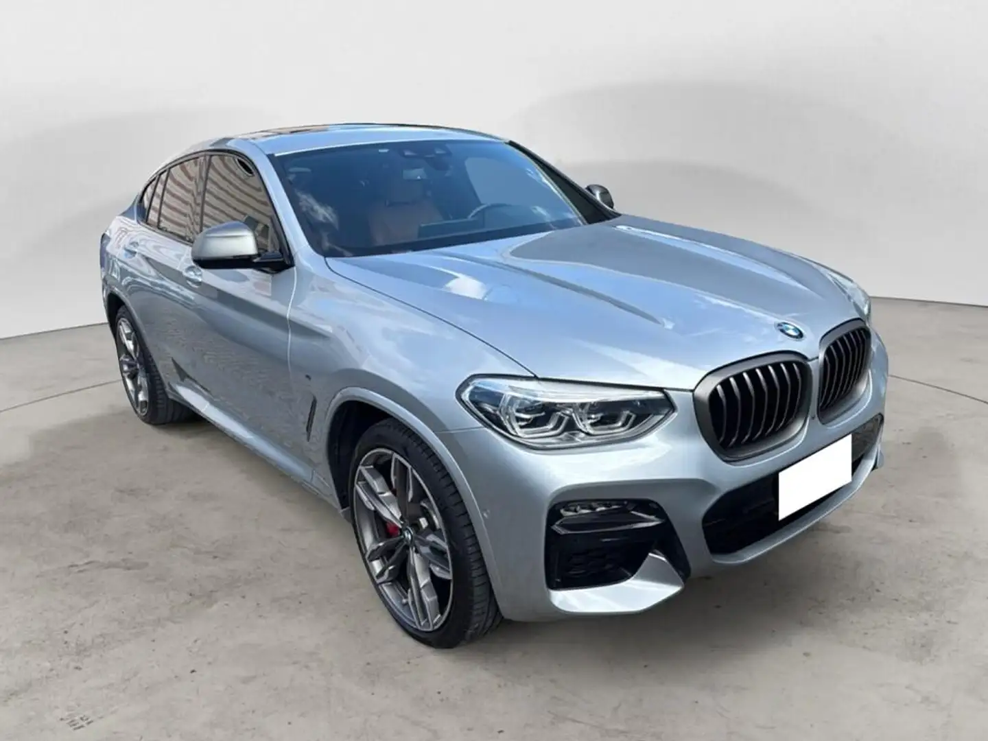 BMW X4 M X4 xdrive M40d mhev 48V auto Silber - 2