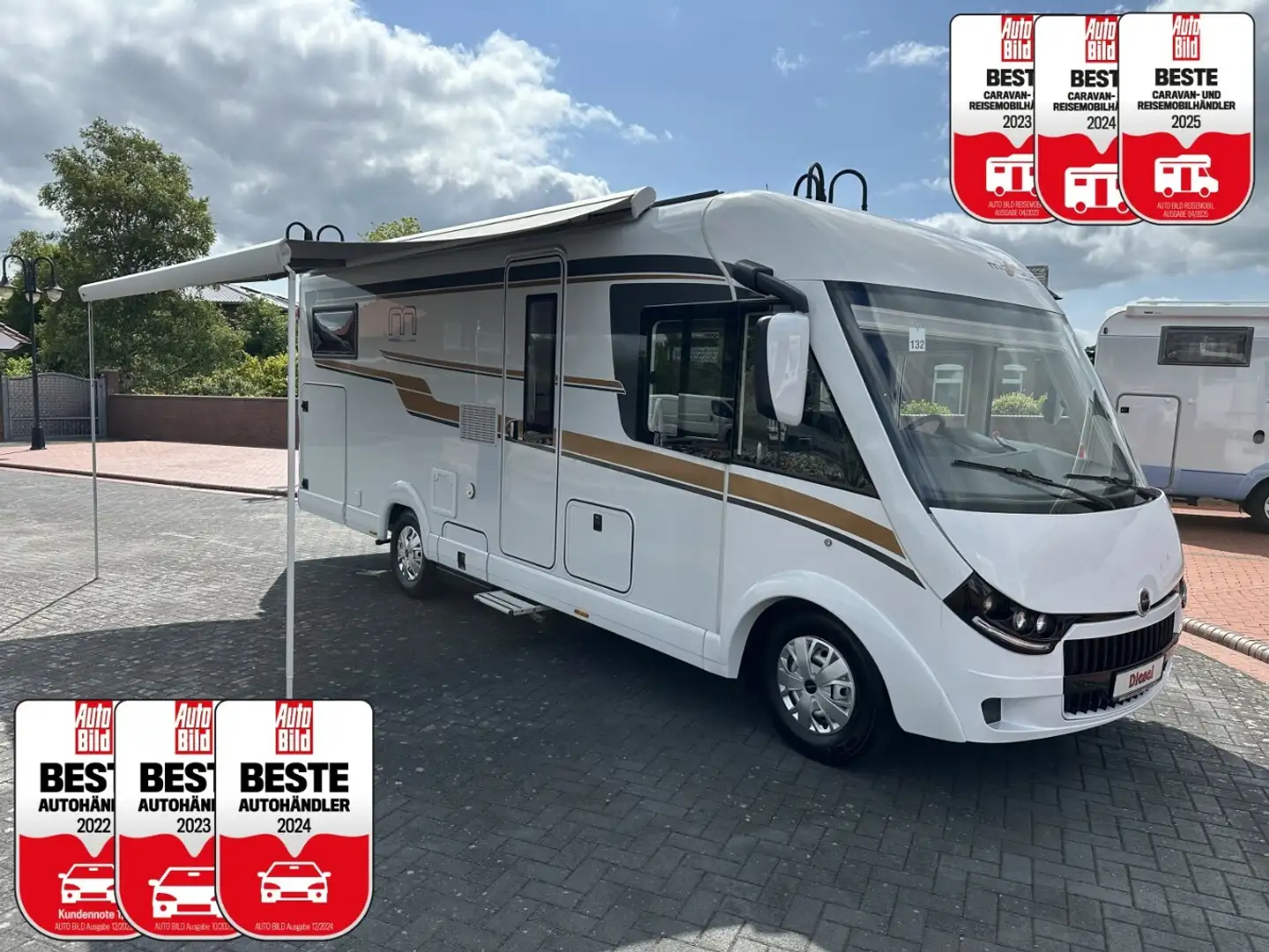 Malibu Carthago I490 LE 4,25t +TV+Solar+Kamera+Einzelbett Bianco - 1