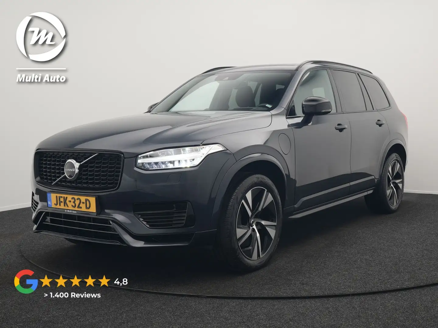 Volvo XC90 T8 Recharge AWD R-Design 7-Persoons Long Range Plu Grijs - 1