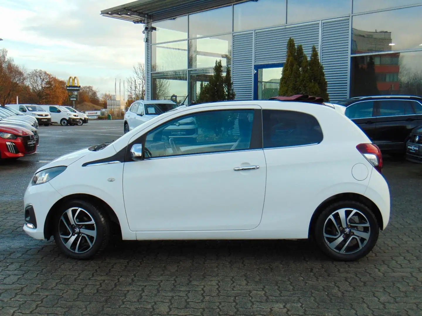 Peugeot 108 1.2 VTi TOP Allure - Faltdach - Weiß - 2