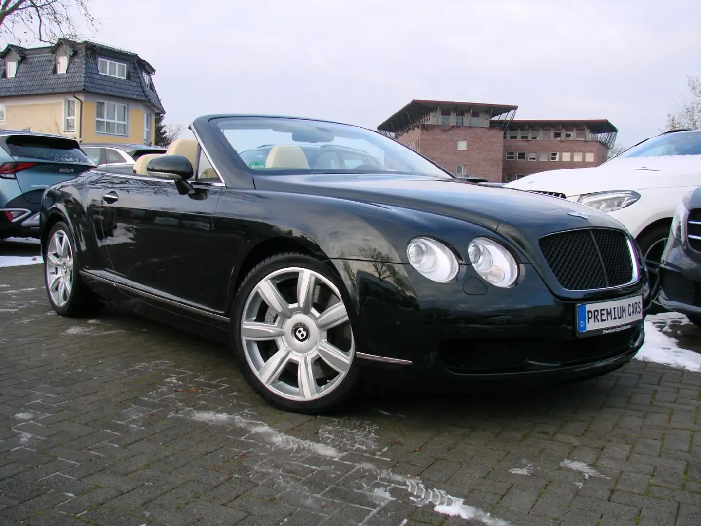 Bentley Continental 6.0 W12 Navi Leder Xenon Windschott PDC Vert - 1