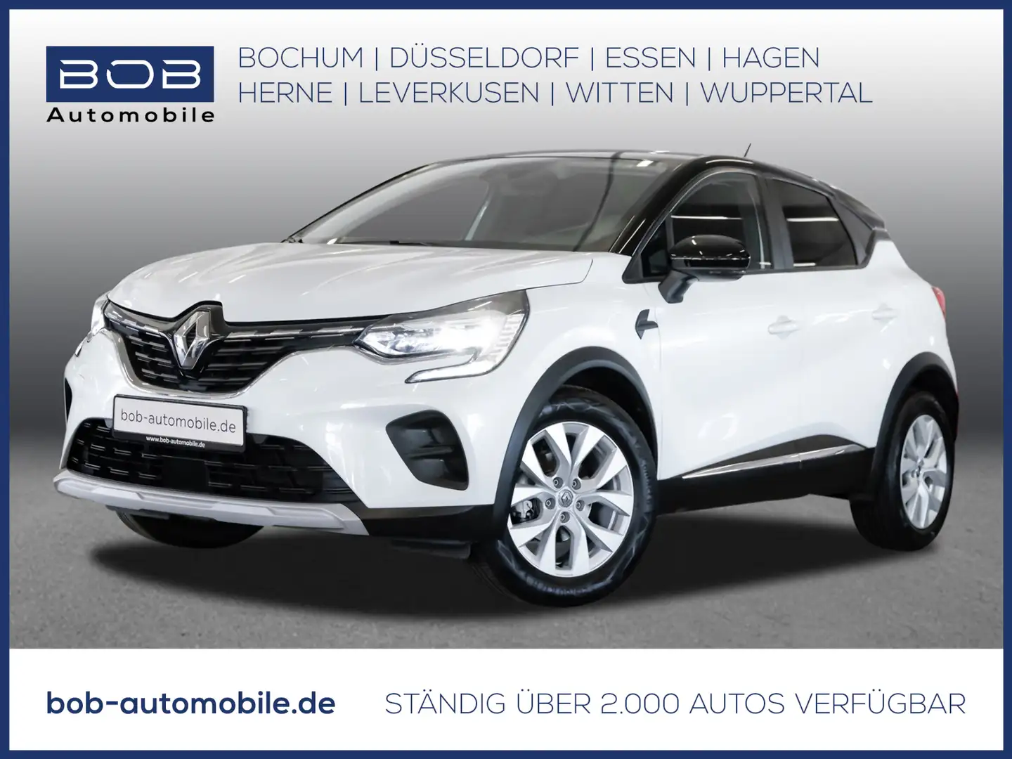 Renault Captur EXPERIENCE TCe 130  SHZ+Klima+PDC+Carplay Blanco - 1