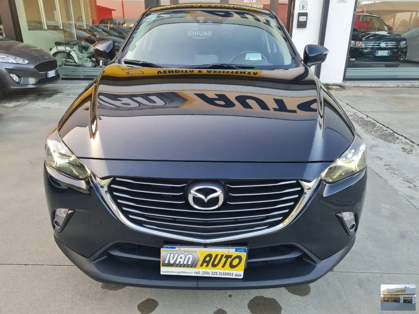 Mazda CX-3 1.5 Diesel-4WD-Euro 6B-Neopatentati Nero - 2