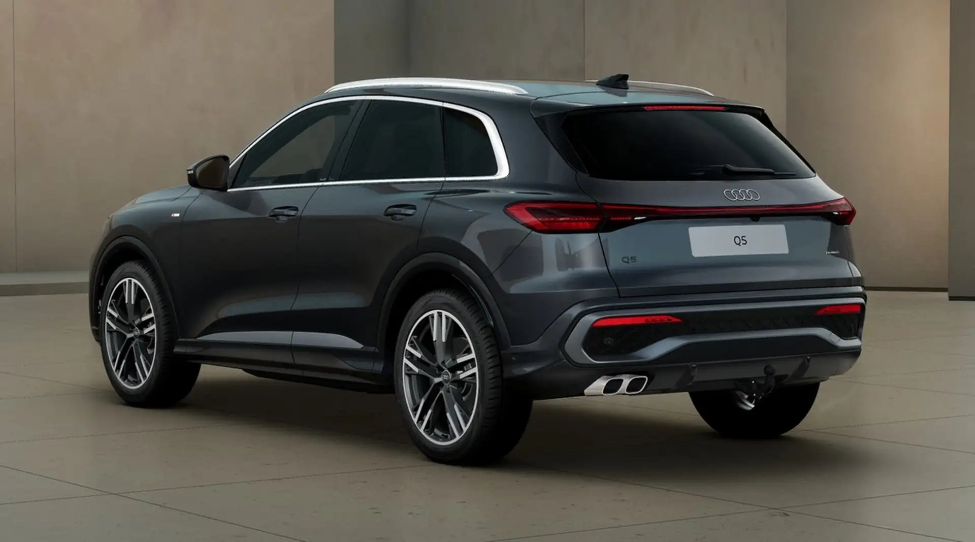 Audi Q5 TDI qu HuD B&O STANDHZG AHK Grau - 2