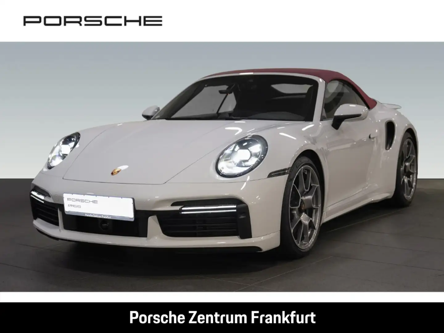 Porsche 992 911 Turbo S Cabrio InnoDrive Sitzbelüftung Bianco - 1