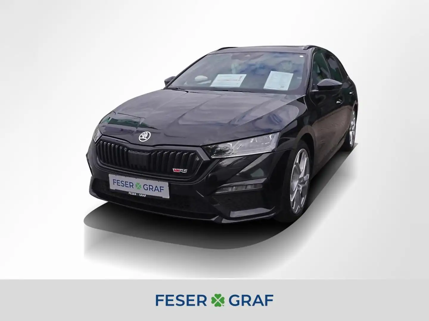 Skoda Octavia Combi RS 2.0 TDI 4x4 AHK Matrix Nav Pano Schwarz - 1