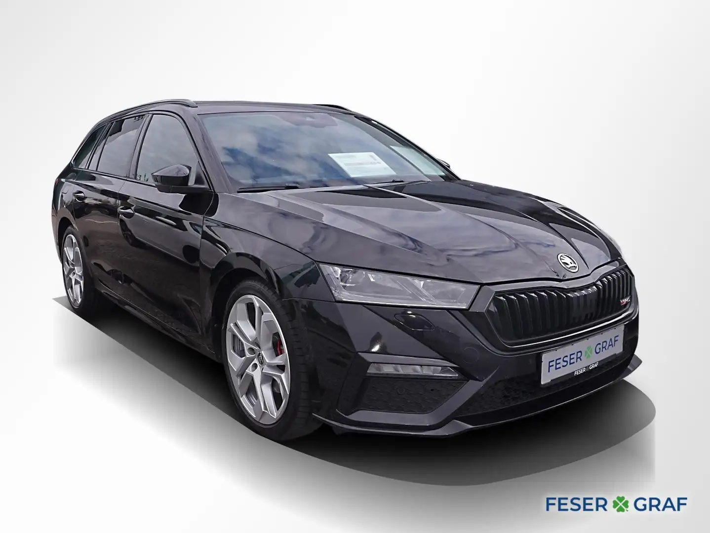 Skoda Octavia Combi RS 2.0 TDI 4x4 AHK Matrix Nav Pano Schwarz - 2