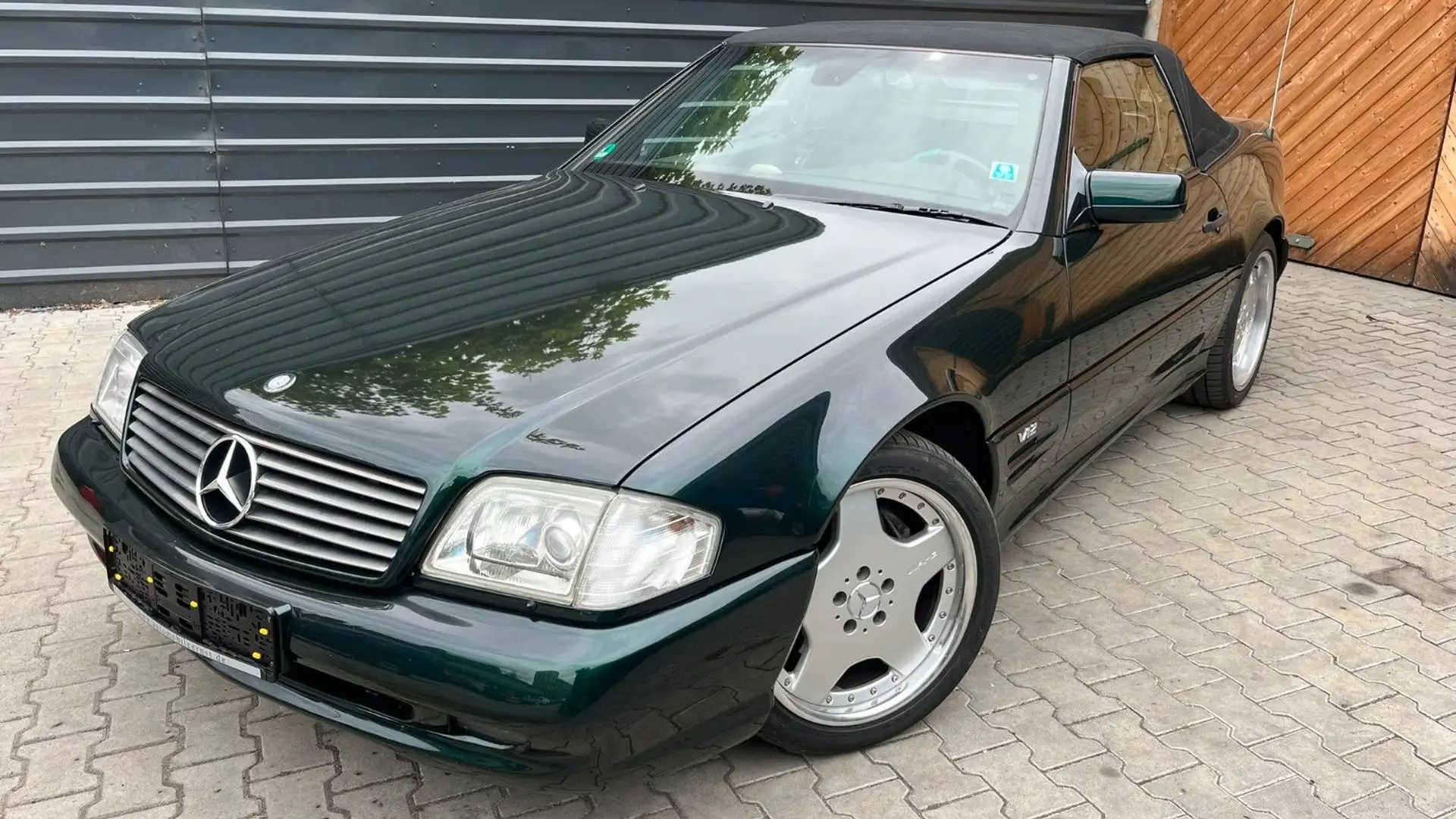 Mercedes-Benz SL 600 V12 AMG Designo Xenon zelena - 1