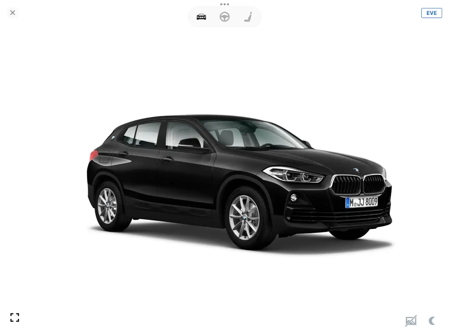 BMW X2 sDrive18i LED*Navi*AHK*Kamera*Parkassist. Schwarz - 2