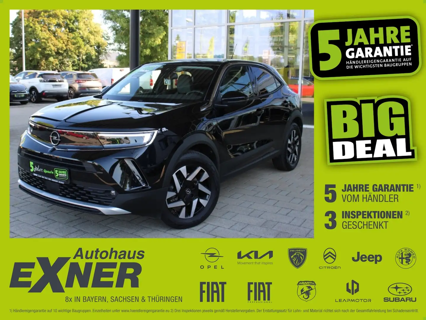 Opel Mokka-E ELEGANCE Inkl. Batteriezertifikat Noir - 1