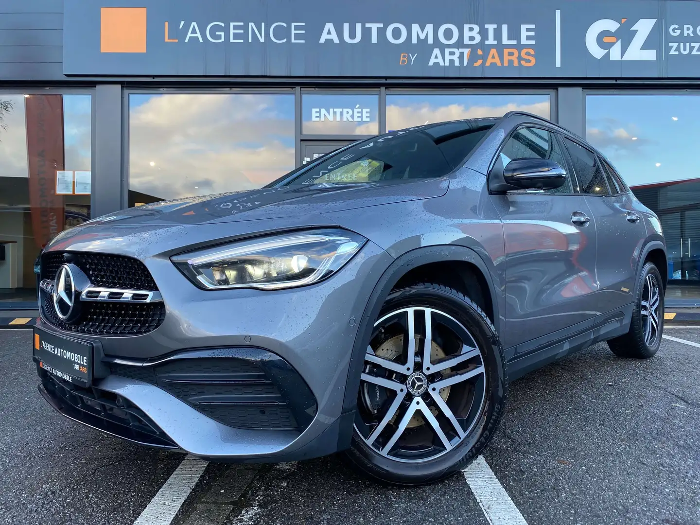 Mercedes-Benz GLA 250 E  HYBRIDE GARANTIE 12 MOIS Grijs - 2