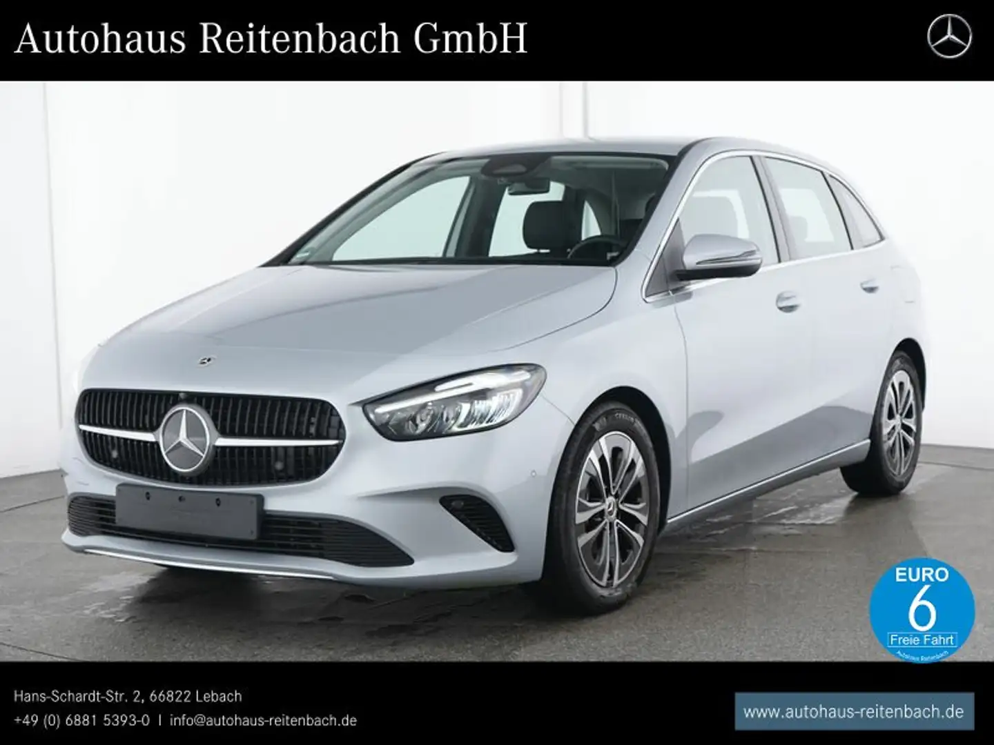 Mercedes-Benz B 180 B180 PROGRESSIVE TOTWI+NAVI KAMERA+LED+SPURHALTE Silber - 1