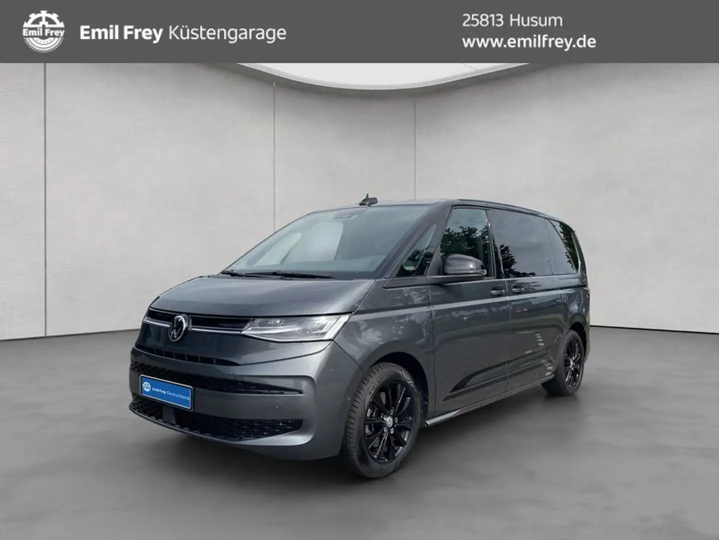 Volkswagen T7 Multivan Multivan Kurz Edition, AHK, STDHZG, Grau - 1