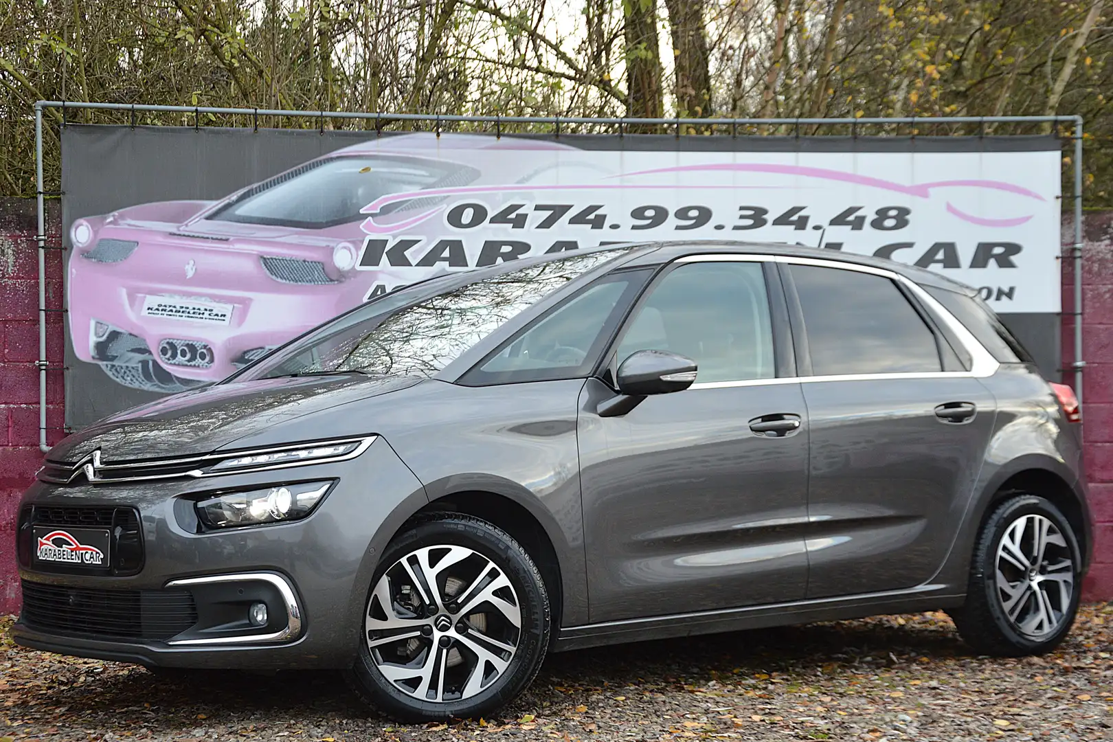 Citroen C4 Picasso 1.6 BlueHDi Shine BOITE AUT FULL OPTION 72.254KM Grau - 1