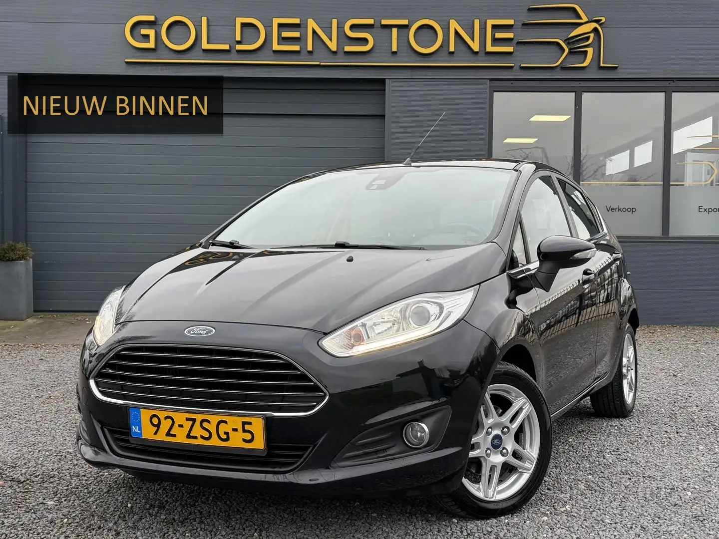 Ford Fiesta 1.0 EcoBoost Titanium 2e Eigenaar,Dealer Onderhoud Schwarz - 1