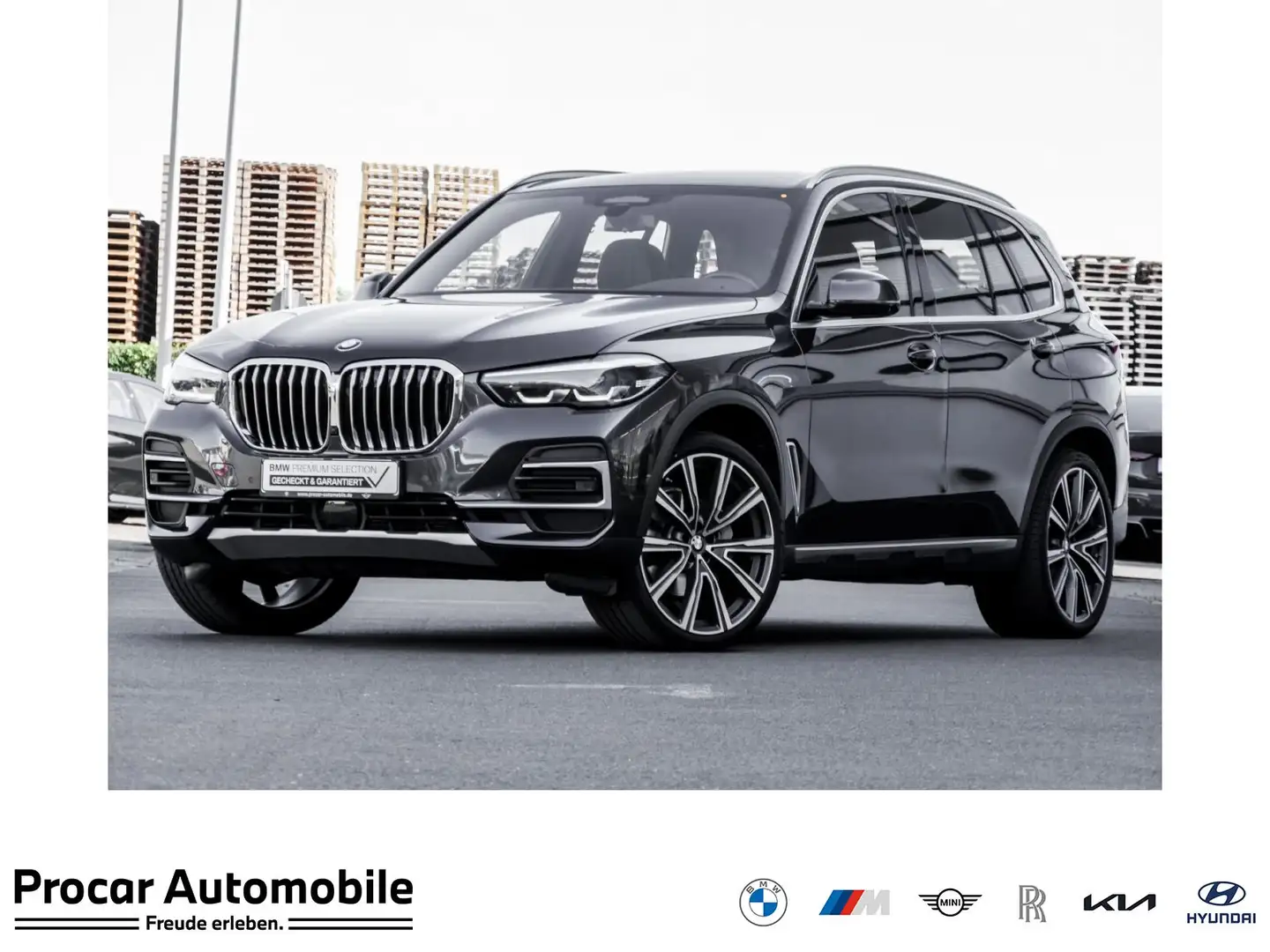 BMW X5 xDrive30d X LINE+AHK+HuD+DA PROF+360° Grigio - 1