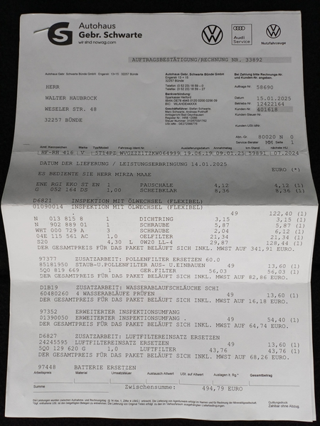 Volkswagen Touran 1.5 TSI Highline / Trekhaak / LED / Panodak — photo 50