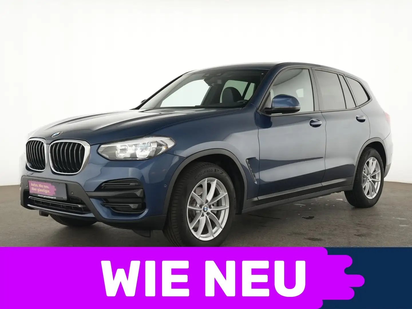BMW X3 xDrive20d Advantage AHK|Navi|Pano|Kamera|PDC Blauw - 1