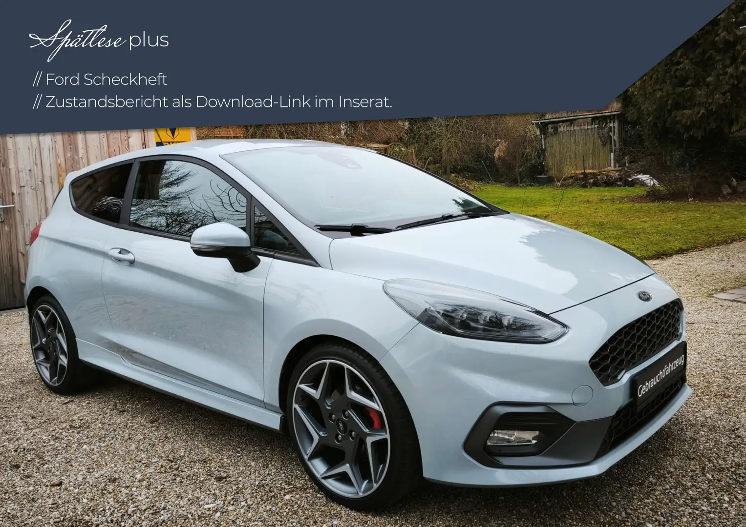 Ford Fiesta 1.5 EcoBoost ST /Leder/LED/Navi/Bang & Olufsen Gris - 1