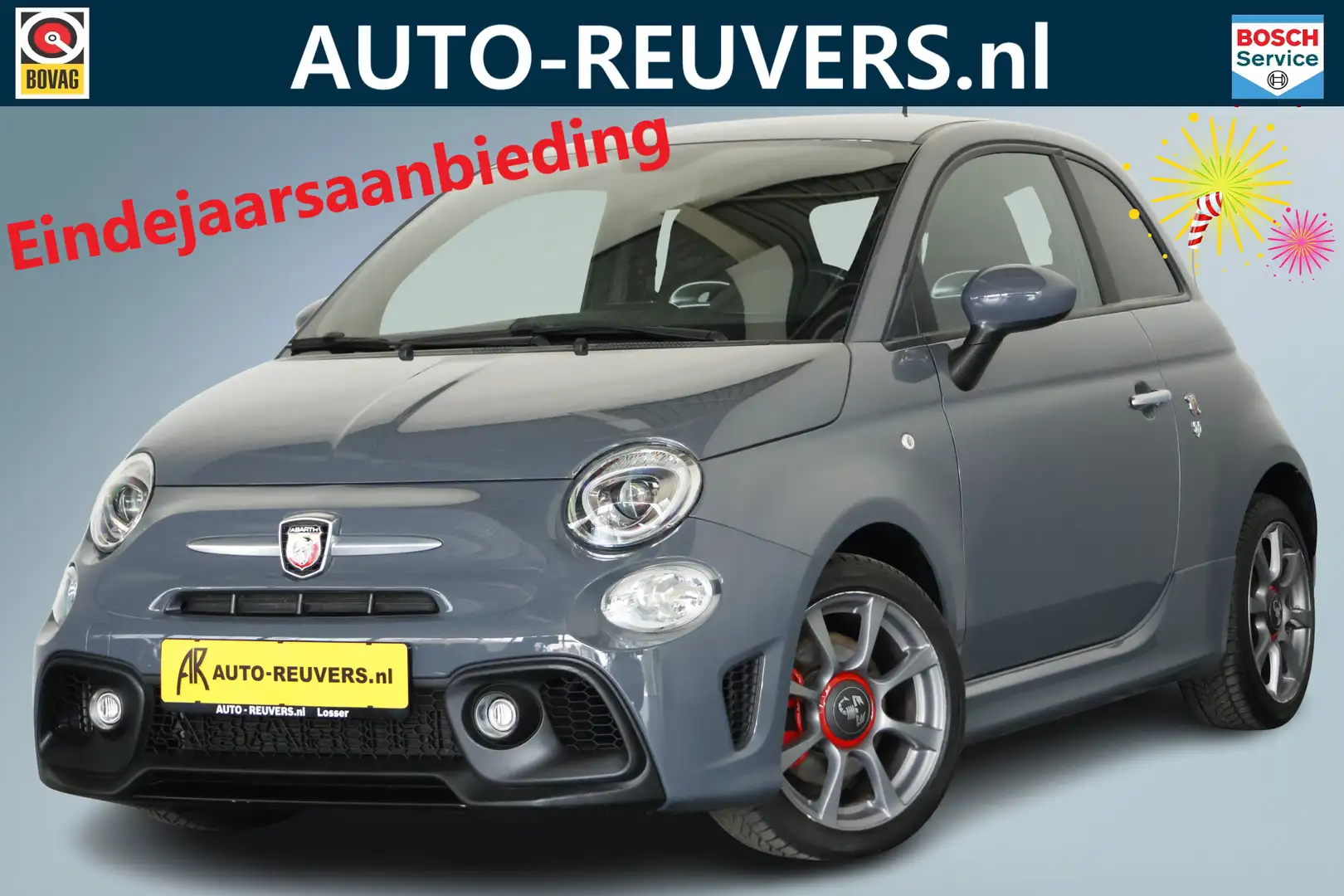 Fiat 500 Abarth 1.4 T-Jet 595 / TomTom / Airco / Bluetooth / DAB Gris - 1