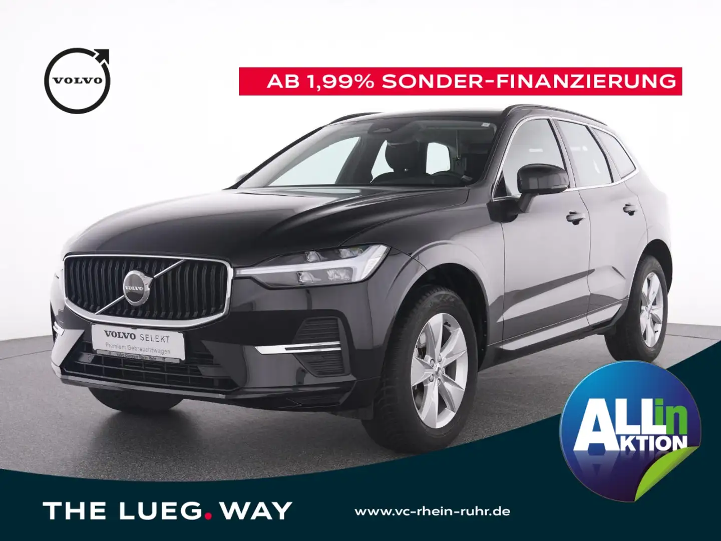 Volvo XC60 B4 D 2WD  Momentum Pro+Winter Paket+Kamera Schwarz - 1