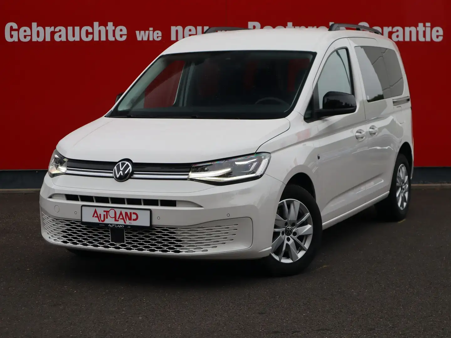 Volkswagen Caddy 1.5 TSI Life LED Spurhalte Tempomat Weiß - 2