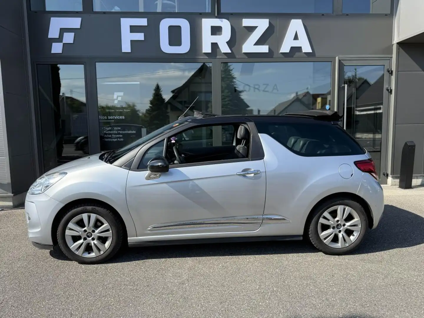 DS Automobiles DS 3 CABRIO 1.6 VTi 16V - 120 SO CHIC Gris - 2