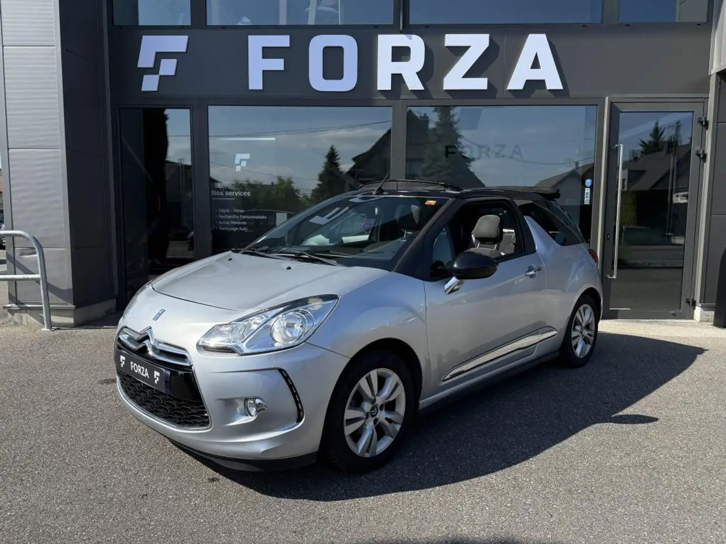 DS Automobiles DS 3 CABRIO 1.6 VTi 16V - 120 SO CHIC Gris - 1