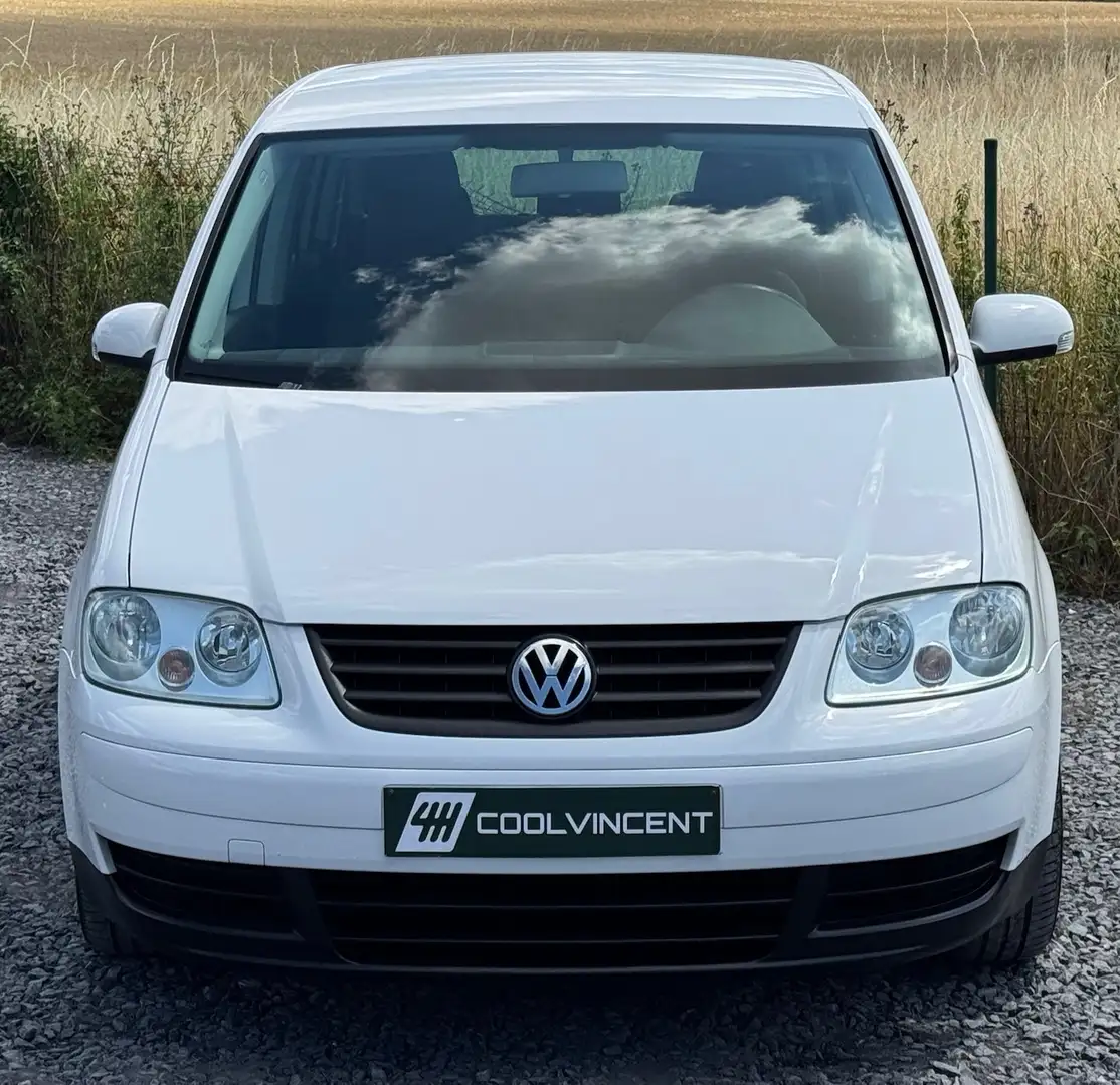 Volkswagen Touran 1.9TDI - 7 Places - 45000Km - 1er Propriétaire Blanc - 2