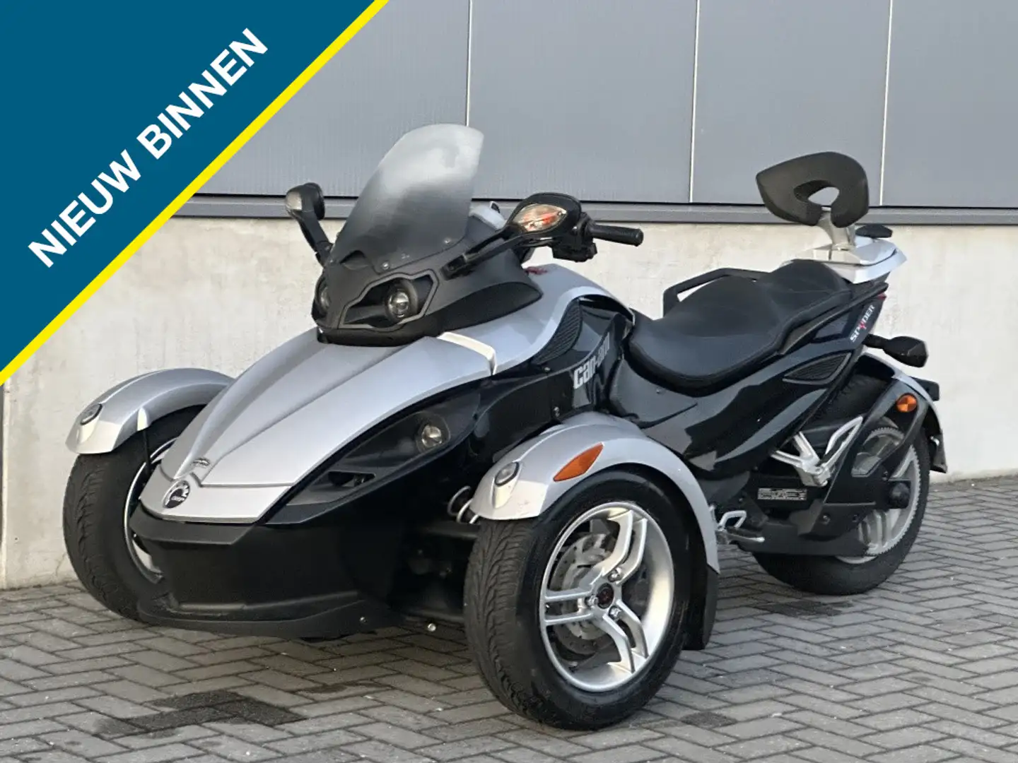 Can-Am Spyder RS Tour BRP SE5 AUTOMAAT WINDSCHERM AUTORIJBEWIJS ABS Zwart - 1
