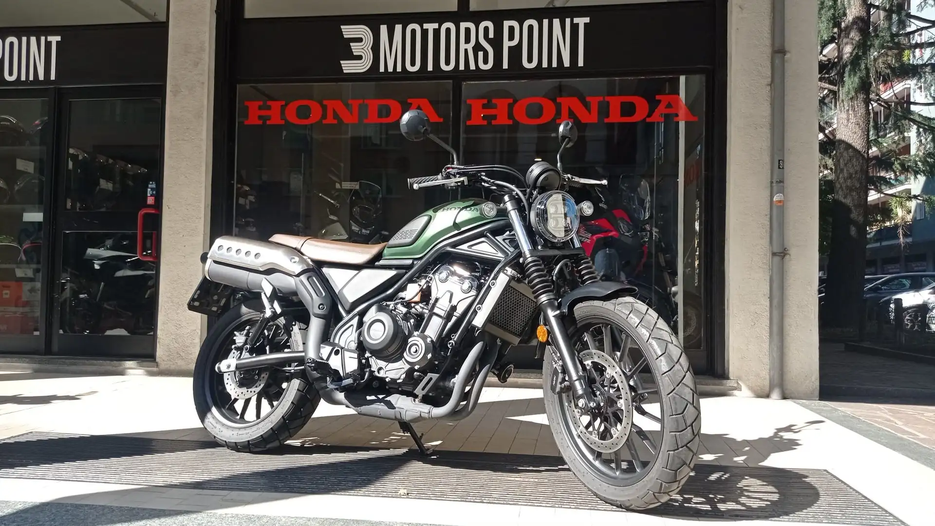 Honda CL 500 Verde - 1