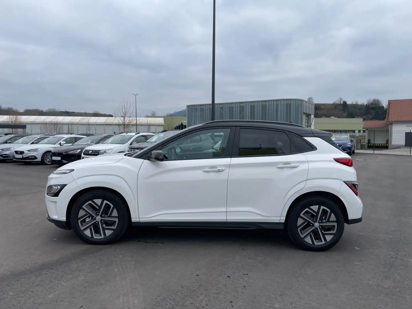 Hyundai KONA Prime Elektro Navi Head-Up Sitzheizung Klima Navi Weiß - 2