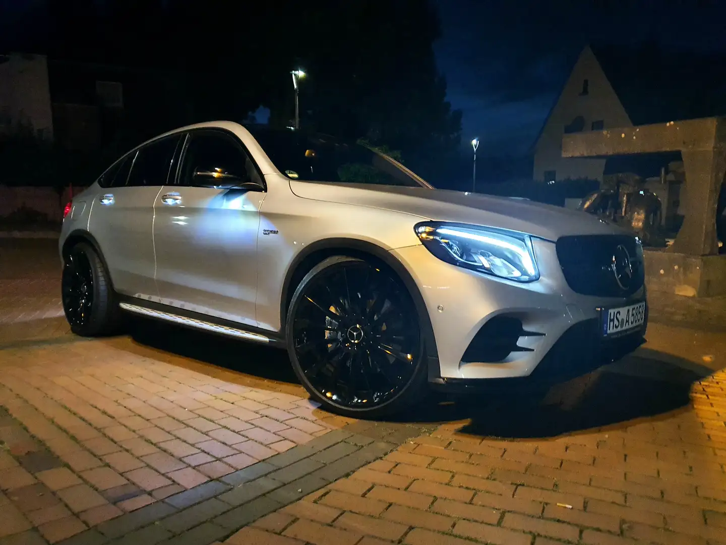 Mercedes-Benz GLC 43 AMG AMG GLC Coupe 43 4Matic 9G-TRONIC Argent - 1
